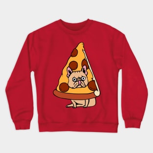 Pizza Frenchie Crewneck Sweatshirt